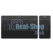 Клавиатура проводная 3Dconnexion 3DX-700092 Keyboard Pro with Numpad проводная USB черный