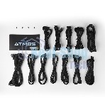 Блок питания, Chieftec, Atmos CPX-750FC, 750Вт, 80 PLUS GOLD, 120мм, черный