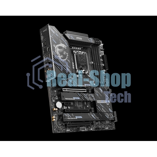 Материнская плата MSI Z890 GAMING PLUS WIFI, LGA 1851, Intel Z890, 4xDDR5, 4xSATA, 4xM.2, 1xPCIe 5.0 x16, 2xPCIe 4.0 x4, 1xPCIe x1, 1xHDMI, 1xDP, 1xUSB-C Thunderbolt 4, 1xUSB-C 3.2 Gen 2, 1x 5Gb LAN, 1xUSB-A 3.2 Gen 2, 2xUSB-A 3.2 Gen 1, 4xUSB-A 2.0, 3x3.5 мм, 7.1, ATX