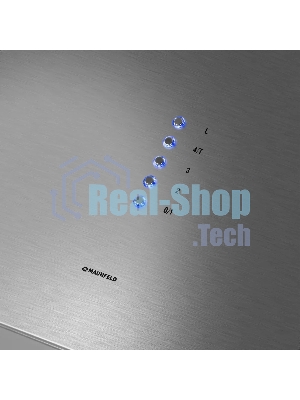Вытяжка пристенная островная Maunfeld Bath Plus 402 нержавеющая сталь, 40 см, 1150 куб. м/ч, 52 дБ