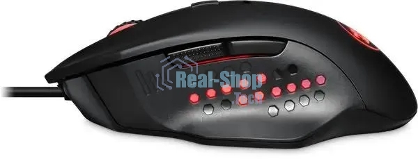 Мышь проводная Redragon Gainer черный, 3200 dpi, USB, кнопки - 6
