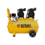 Компрессор безмасл. малошумный Denzel DLP -3000/50, 3 кВт, 2х1,5 кВт,50 л, 2850 об/мин,500 л/мин