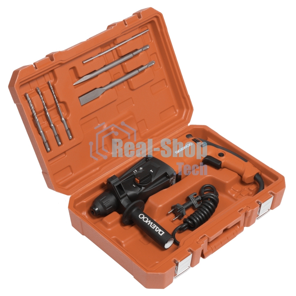 Перфоратор Daewoo DAH 920, SDS-plus, 920 Вт, 3,4 Дж, от сети