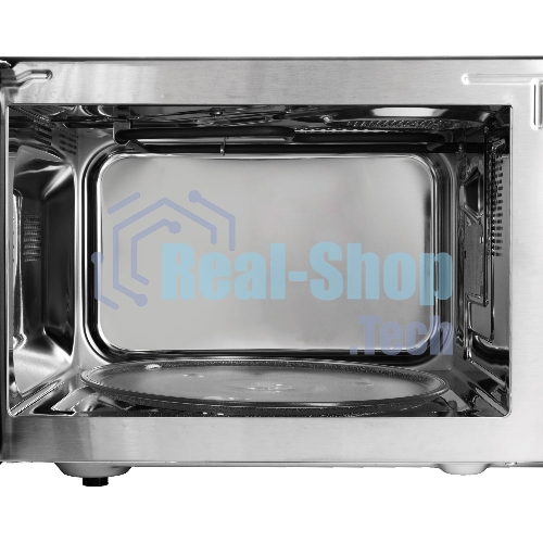 Микроволновая печь BBK 25MWC-991T/B черный/серебристый, 25 л, 900 Вт, переключатели - кнопки, поворотный механизм
