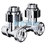 Узел нижнего подключения Royal Thermo Design угловой 1/2