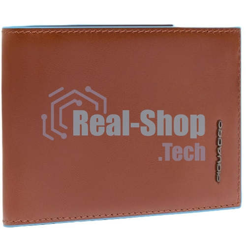 Картхолдер Piquadro Blue Square PP2762B2R/M каштановый, натуральная кожа