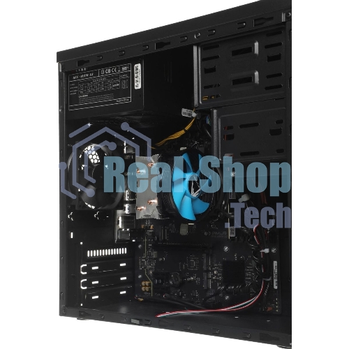 Компьютер Amur Нарвал B7I21 MT i3 12100 (3.3) 16Gb SSD 256Gb UHDG 730 FreeDOS GbitEth 400W мышь клавиатура черный (RUS) (2147002)