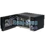 Микроволновая печь BBK 25MWC-991T/B черный/серебристый, 25 л, 900 Вт, переключатели - кнопки, поворотный механизм