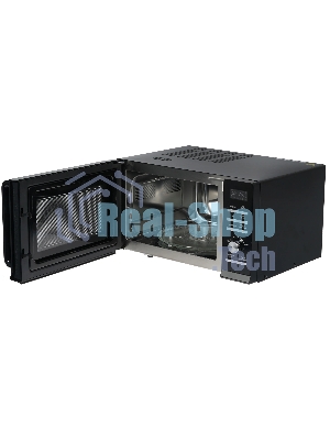 Микроволновая печь BBK 25MWC-991T/B черный/серебристый, 25 л, 900 Вт, переключатели - кнопки, поворотный механизм