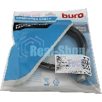 Кабель аудио-видео Buro DisplayPort (m)/DisplayPort (m) 1.5м. черный