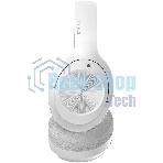 Беспроводные наушники A4Tech Bloody BH220 белый, полноформатные, Bluetooth, до 80 ч