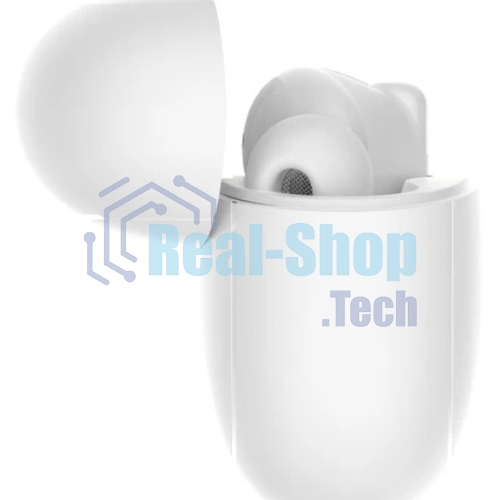 Наушники TWS Tecno Buds 4 Air белый, внутриканальные, Bluetooth, до 6 ч