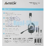 Гарнитура A4Tech Fstyler FH100U белый/черный, проводная