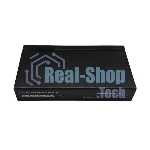 Коммутатор неуправляемый NEOMAX NMS-108P-1000-S, 8 портов 1000 Mbps, металл