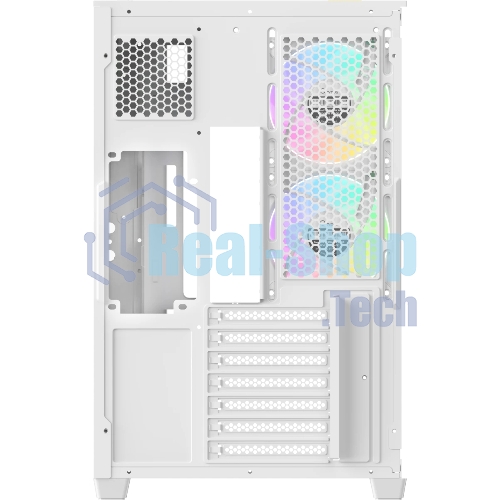 Корпус Ocypus Delta C74 ARGB White, Midi-Tower, белый, 2 x 120 мм