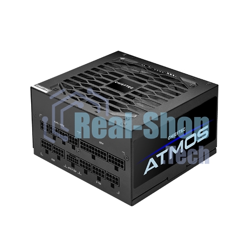 Блок питания Chieftec Atmos CPX-850FC, 850Вт, 80 PLUS Gold, 135мм, модульный, черный