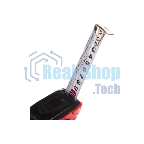 Рулетка Matrix Rubber, 7,5 м х 25 мм, обрезиненный корпус