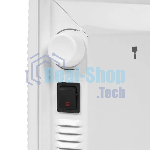 Конвектор электрический Starwind SHV5010, белый, 1000 Вт, 15 м2, термостат, 1 режим мощности