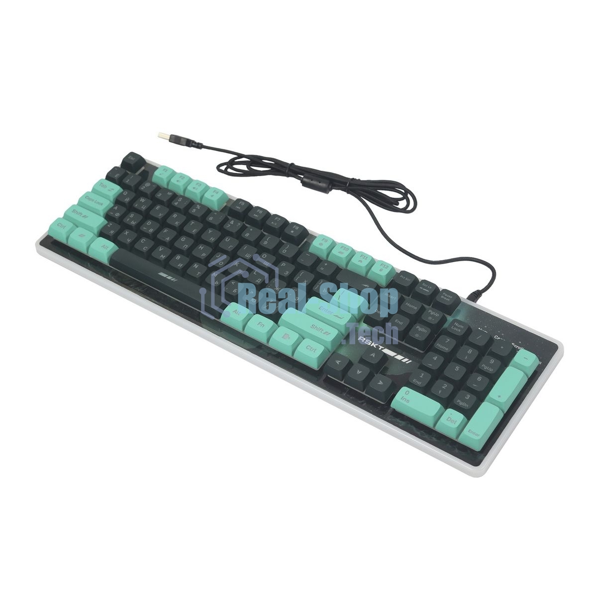 Клавиатура Raskat KG002 проводная, USB Type-A, чёрный