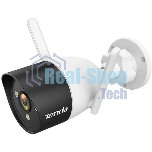 Наружная Wi-Fi камера Tenda CT3, 1920х1080, 15 кадр./сек, Wi-Fi, ночная съемка до 30 м, датчик движения, IP66