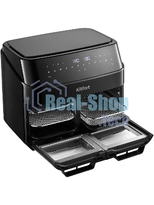 Аэрогриль Kitfort КТ-8153 2600Вт черный
