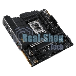 Материнская плата ASUS TUF GAMING B760M-PLUS II, LGA 1700, Intel B760, 4xDDR5, 4xSATA, 3xM.2, 1xPCIe 5.0 x16, 1xPCIe x4, 1xPCIe x1, 1xUSB-A 3.2 Gen 2, 2xUSB-A 3.2 Gen 1, 4xUSB 2.0, 1xUSB-C 3.2 Gen 2x2, 1x2.5Gb LAN, 5x3.5 мм, 7.1, mATX