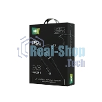 Дата-кабель MORE CHOICE (4620202554581) K83ia 2м USB 3.0A PD 27W для Lightning ng 8-pin -2 м, черный