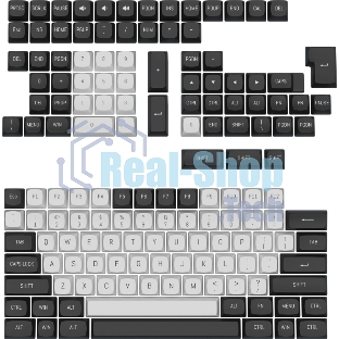 Кейкапы Redragon A132 Набор PBT кейкапов для клавиатуры,150шт, CSA 1