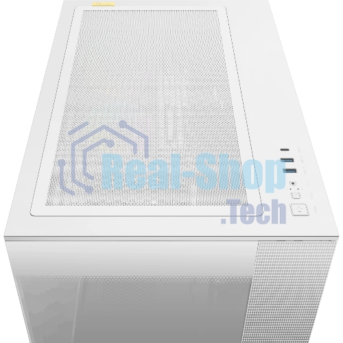 Корпус Ocypus Delta C74 ARGB White, Midi-Tower, белый, 2 x 120 мм