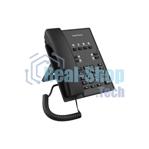 Телефон IP Fanvil H1 черный (H1 HOTEL PHONE) (упак.:1шт)