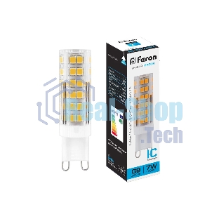 Лампа светодиодная Feron LB-433 7W 230V G9 6400K