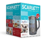 Чайник электрический Scarlett SC-EK21S42 1.8 л, 1800 Вт, графит корпус: пластик