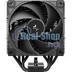 Кулер для процессора DEEPCOOL AK400 G2 LGA1851/1700/1200/115X/AM5/AM4 (12шт/кор, TDP 220W, PWM, Fan 120мм, 4 тепл. Трубки, Wood-grain top cover, черный) RET (R-AK400G2-BKNNMN-GJD)