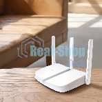 Роутер Mercusys MW306R 300 Mbps Multi-Mode Wireless N Router, 3 × Fixed External Antennas, 3× 10/100 LAN Port, 1× 10/100 WAN Port, 4 in 1- Access Point/Router/Range extender/WISP Mode, WPS/Reset Button, Parental Controls, Guest Network