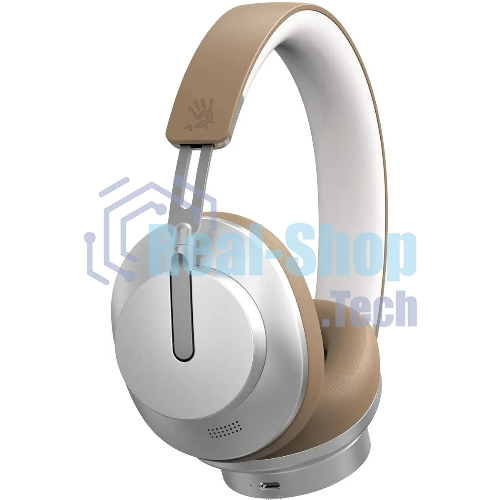 Беспроводные/проводные наушники A4Tech Bloody MH390 хаки, накладные, Bluetooth + проводной