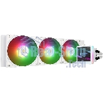 Водяное охлаждение для процессора Thermalright Grand Vision 360 (360mm, LED, White, ARGB/Fans: 3x120mm, 80.45CFM, 29.4dBA, 2150RPM/Pump height 72.5mm, 6400RPM, Rad thickness 27mm/S: 1700, 1200, 1851, 115X, 2011, 2066, AM5, AM4)