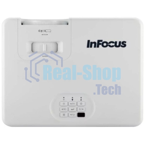 Лазерный проектор InFocus IN1006SL DLP, WXGA, 4500 lm, 3 500 000:1, 1.541.72:1, HDMI x2, VGA in x1, Composite video x1, RS232 x1, Audio in/out, VGA out x1, USB-A x1, 1х15w, 2,9 кг, белый