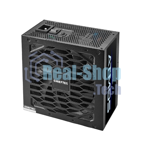 Блок питания Chieftec Atmos CPX-850FC, 850Вт, 80 PLUS Gold, 135мм, модульный, черный