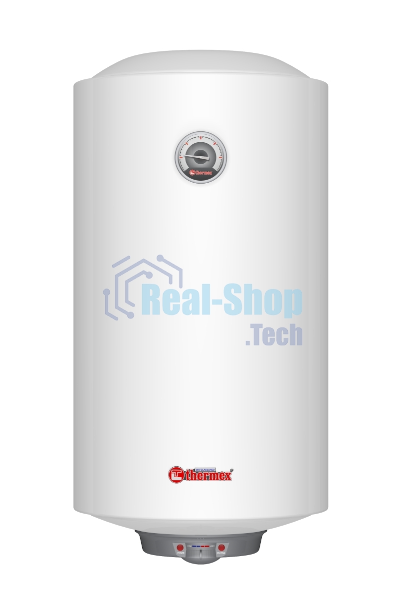 Водонагреватель электрический Thermex Nova 50 V Slim белый, накопительный, 50 л, 2 кВт, настенный, вертикальный, узкий корпус, бак с покрытием из биостеклофарфора