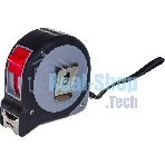 Рулетка Matrix Continuous fixation, 7,5 м х 25 мм, обрезиненный корпус, плавная фиксация