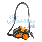 Пылесос Centek CT-2520 Orange оранжевый/черный, 400/2200 Вт, уборка сухая, пылесборник циклонный фильтр 2 л