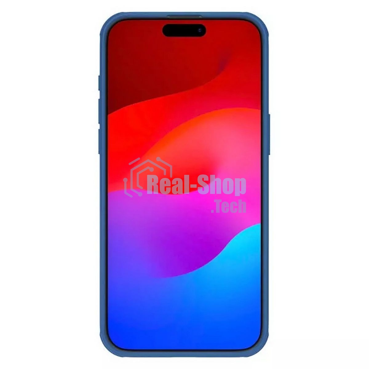 Чехол Super Frosted Shield Pro Magnetic Case, синий, (AP IP15 Pro Max)