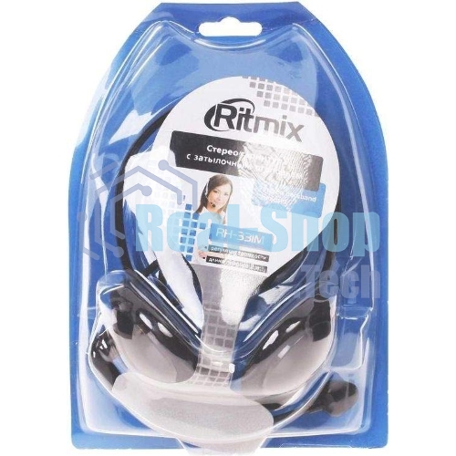Наушники к ПК RITMIX RH-331M черный
