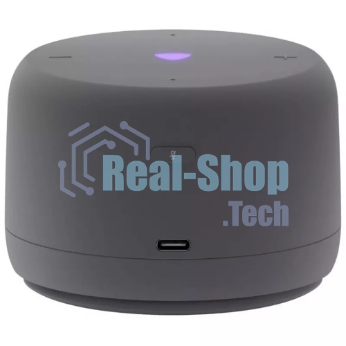 Умная колонка Яндекс Станция Лайт 2, 6Вт, компактная, 1 динамик, Matter, Wi-Fi, Bluetooth 5.0, Алиса, серый