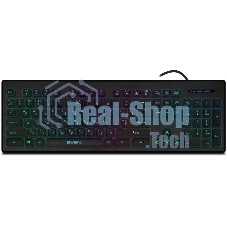 Клавиатура SVEN KB-C7500EL проводная, USB Type-A, чёрный