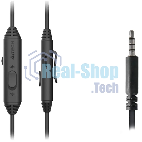 Гарнитура A4Tech Fstyler FH100i чёрный, проводная