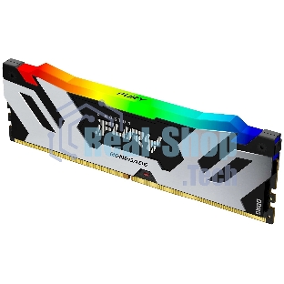 Оперативная память Kingston Fury Renegade, DDR5, 16Gb (1x16Gb), 7200MHz, CL38, DIMM, радиатор, RGB, черный