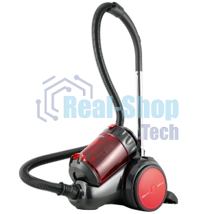 Пылесос Centek CT-2524 черный/красный, 420/2300 Вт, уборка сухая, пылесборник контейнер 2 л