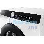Стиральная машина Samsung WW80AG6S28AELP белый, загрузка фронтальная 8 кг, 1200 об/мин, класс: A+++