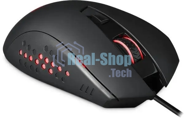 Мышь проводная Redragon Gainer черный, 3200 dpi, USB, кнопки - 6